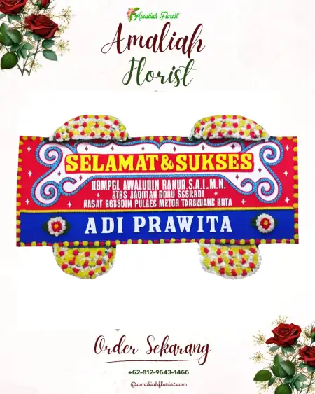 Papan Bunga Ucapan Selamat Sukalaba