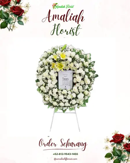 Krans Bunga Duka Sukalaba